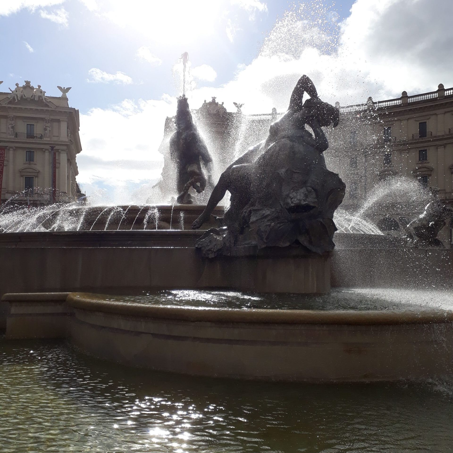 Brunnen Fontana delle Naiadi